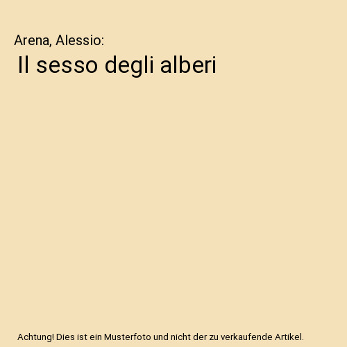 Sesso degli alberi arena - il, alberi,